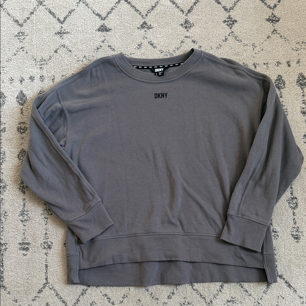 DKNY Charcoal Pullover